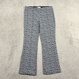 Maeve Anthropologie Pants Womens XS The Margot Knit Kick Flare Floral Cropped